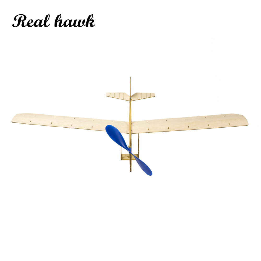 Science Project Diy - STEM Rubber Band Powered Airplane Kit,