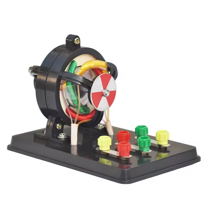 Science Nature - Three-phase Induction Motor Model J2422 Physics
