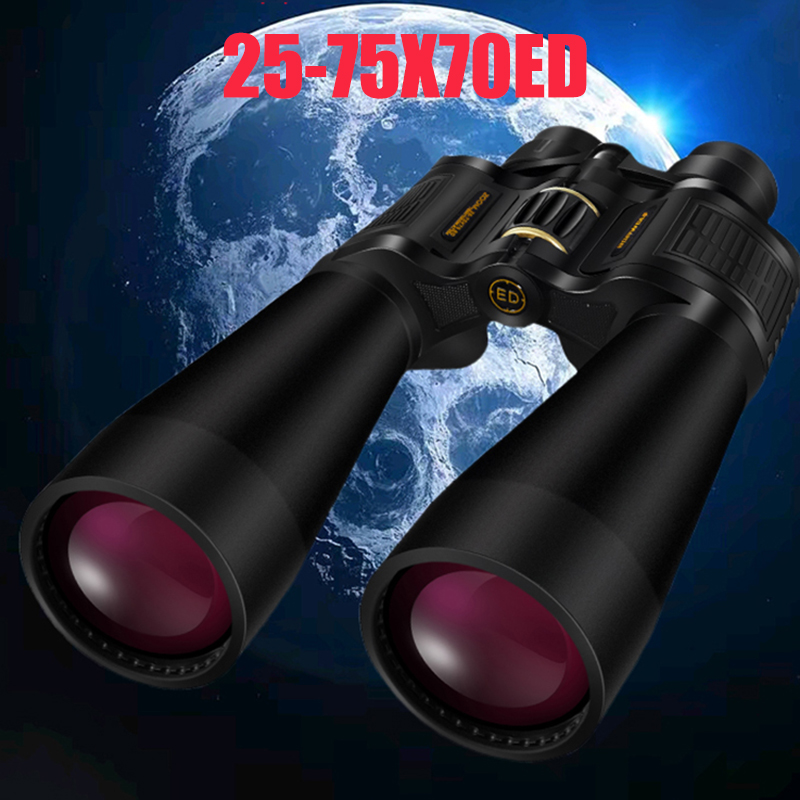 National Geographic Telescope 70Mm - BORWOLF Large Objective lens 25-75X70 Binoculars