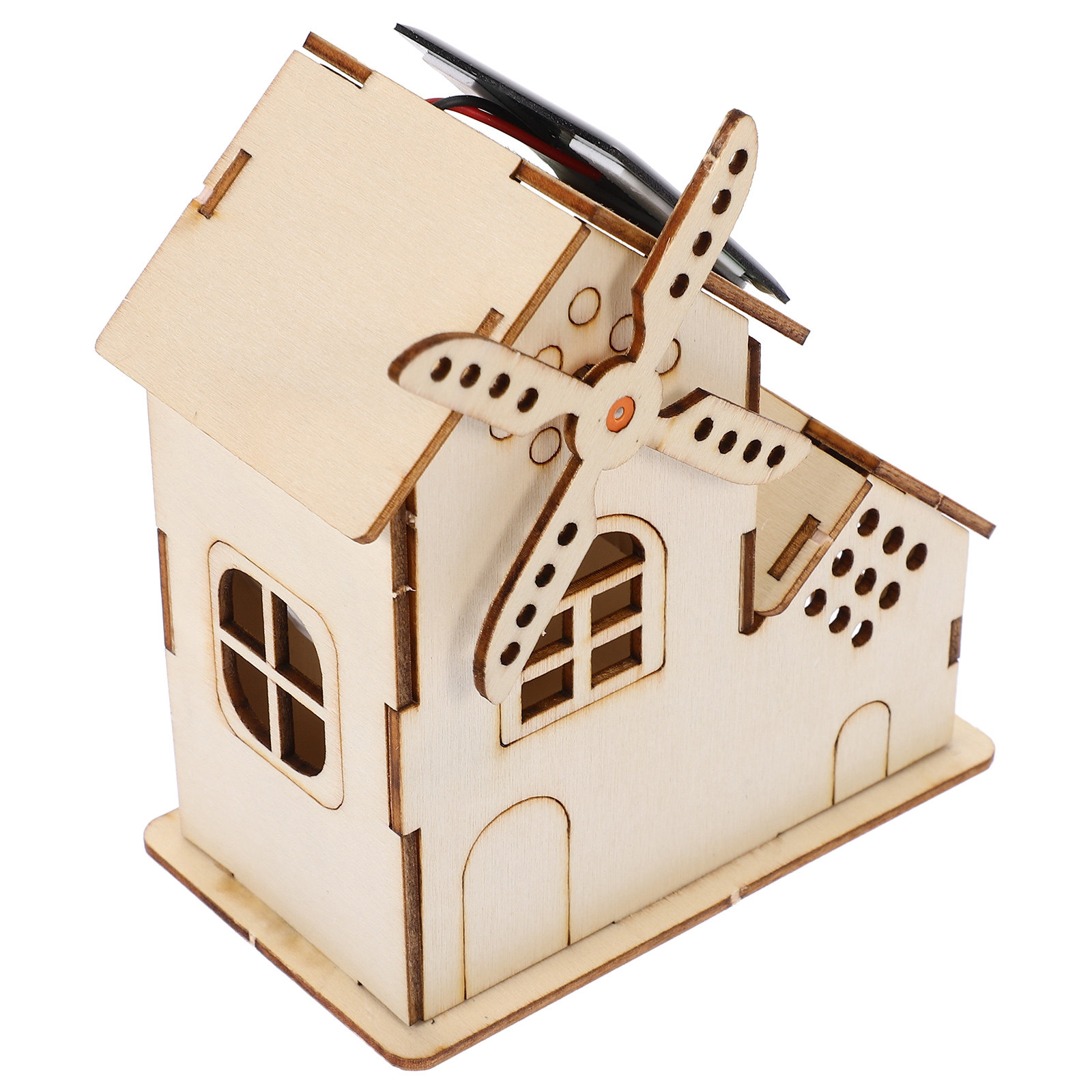 Science Project Kit - 1Set Solar Windmill Assembly Science Kit