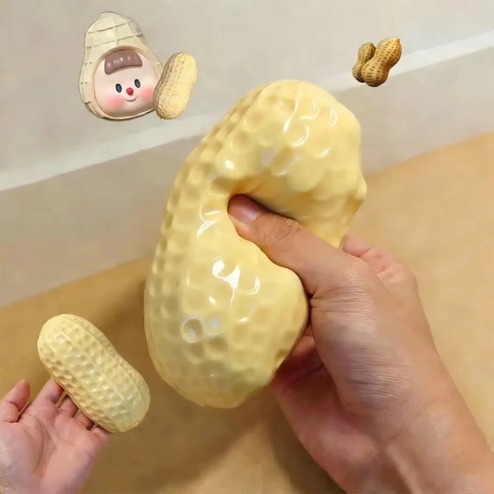 Crystal Growing Kit - Peanut Stress Ball Crunchy Squeeze Ball