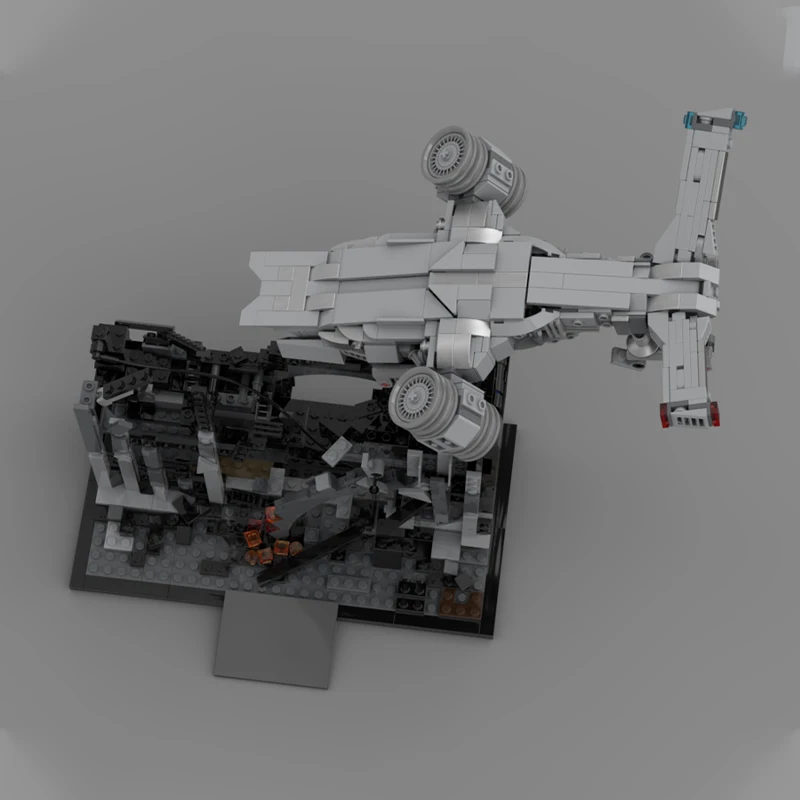 814pcs MOC Science Fiction Mov - Science Hunter recension och pris