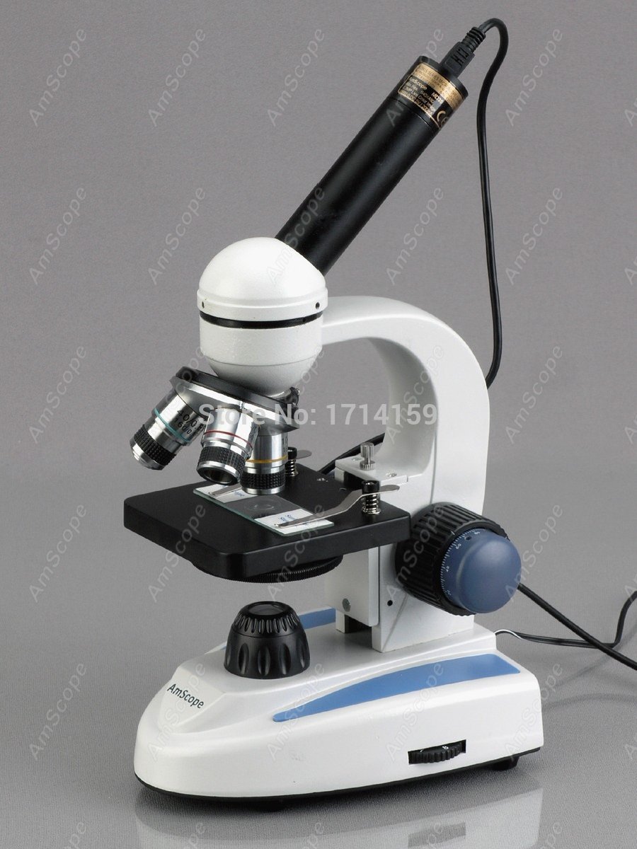 AmScope M158 Series 360-Degree - Amscope Microscope Compound 40X-1000X recension och pris