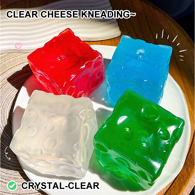 Transparent Cheese Squishy Qin - Crystal Growing Kit recension och pris