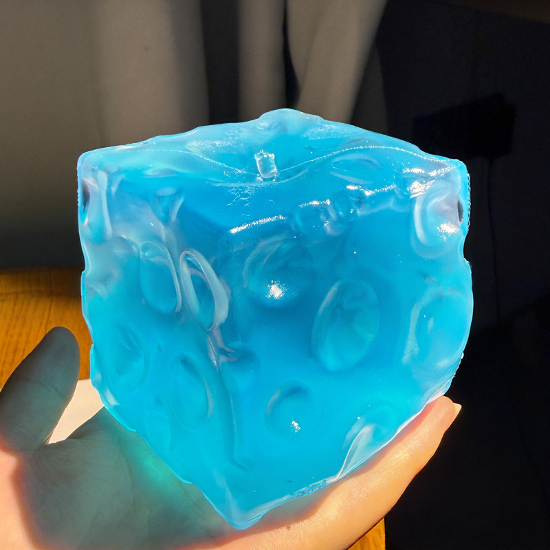 Transparent Cheese Squishy Qin - Crystal Growing Kit recension och pris