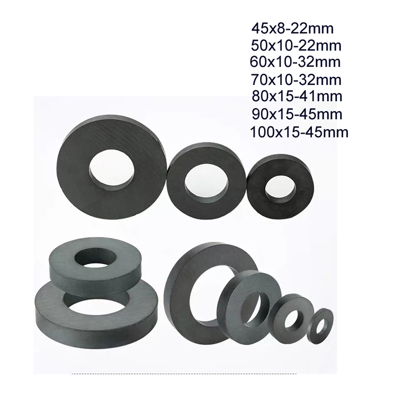 Ferrite Ring Magnet Dia 45-100 - Hobby Is Science recension och pris