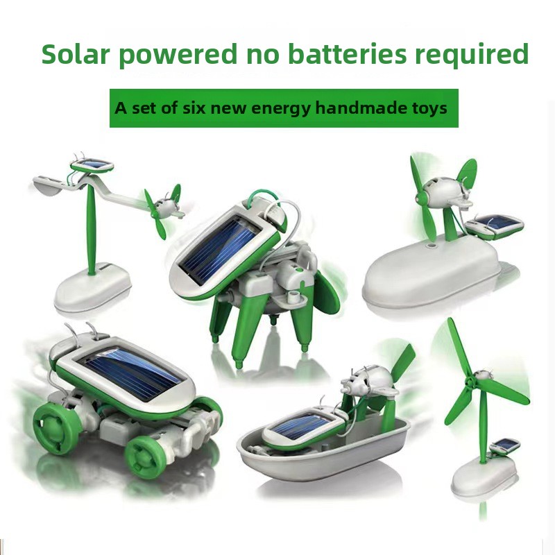 Robot Kits 6 in 1 DIY Solar Ro - Science Project Kit recension och pris