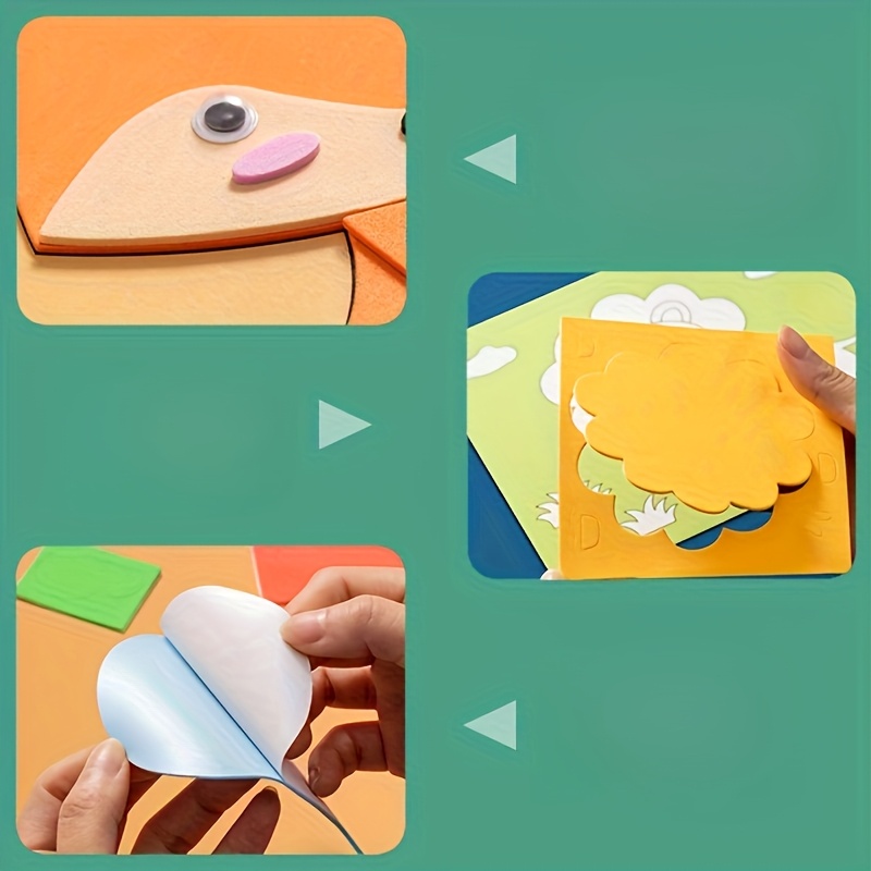 Children's 3D Stickers, 10 Ran - Science Project Diy recension och pris
