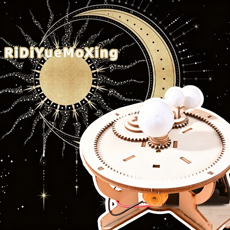 Wooden Solar System Mechanica - Hobby Is Science recension och pris