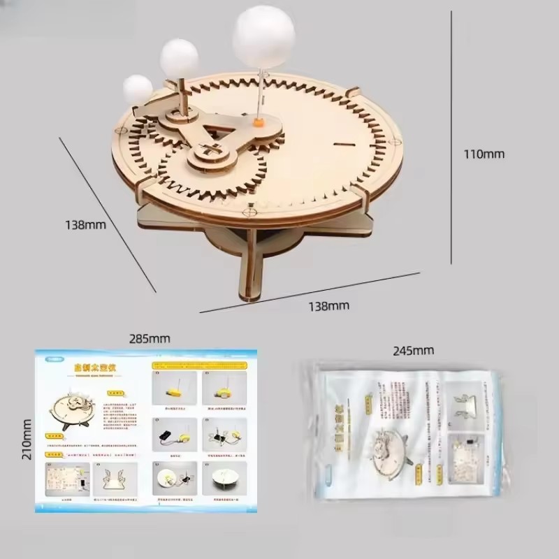 Wooden Solar System Mechanica - Hobby Is Science recension och pris