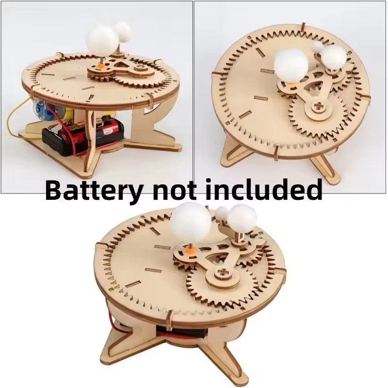 Wooden Solar System Mechanica - Hobby Is Science recension och pris