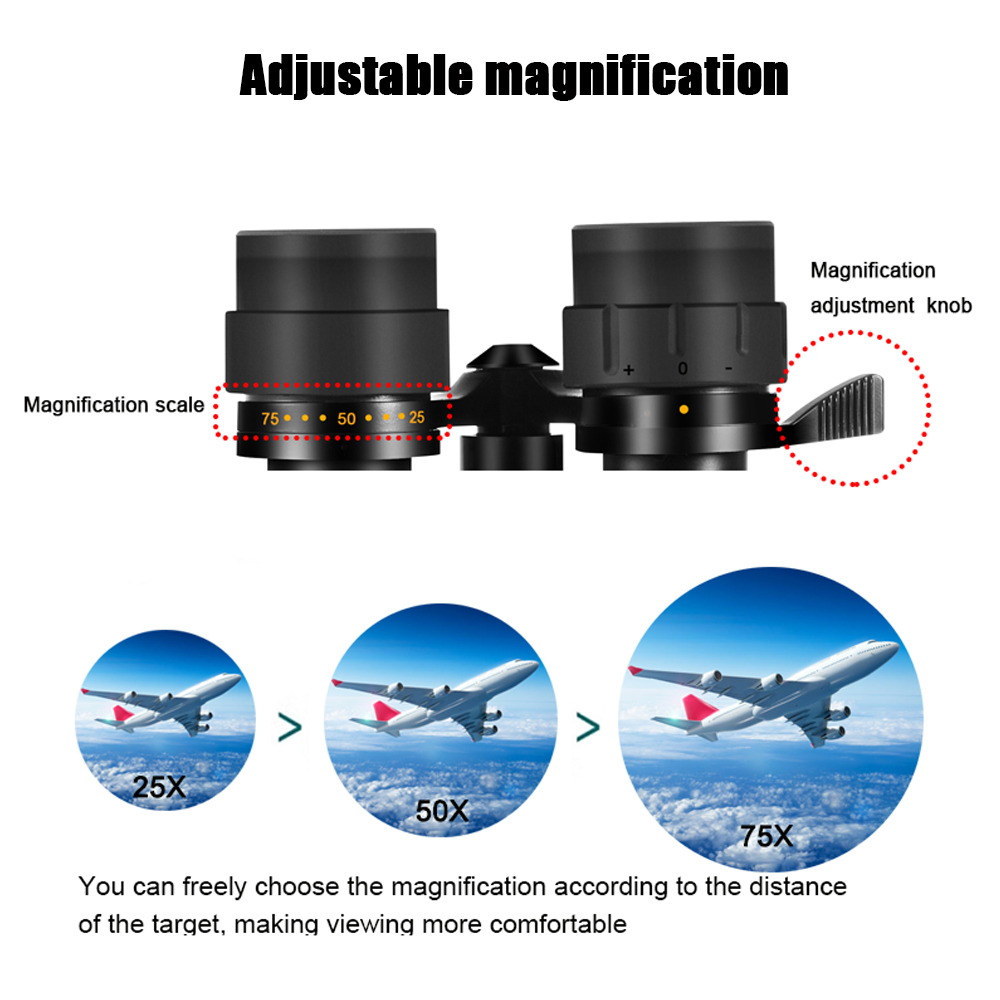 BORWOLF 25-75X70 ED High Magni - National Geographic Telescope 70Mm recension och pris