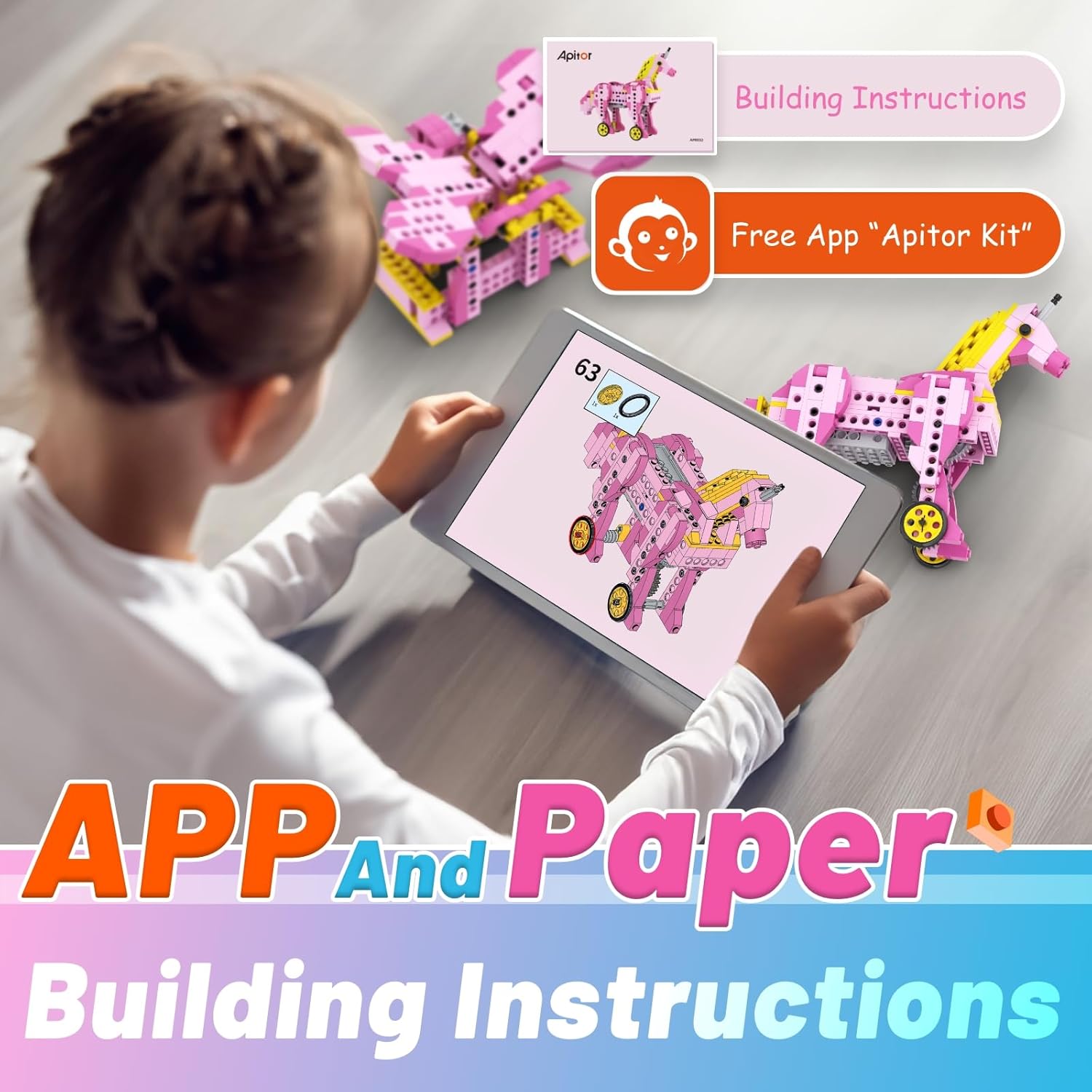 Apitor STEM Toys for Girls Gif - Science Kit recension och pris