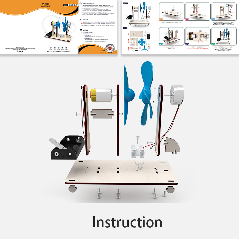DIY Wind Driven Generator Mode - Science Project Kit recension och pris