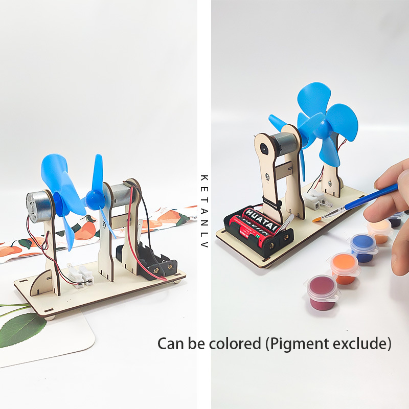 DIY Wind Driven Generator Mode - Science Project Kit recension och pris