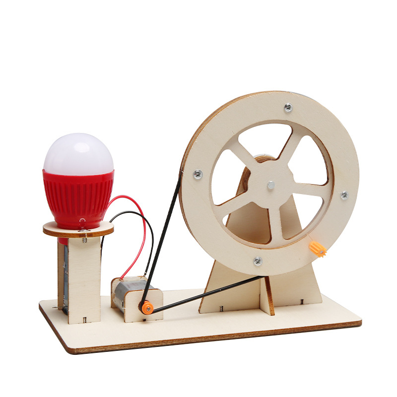 Mini DIY Hand Crank Generator  - Science Project Kit recension och pris