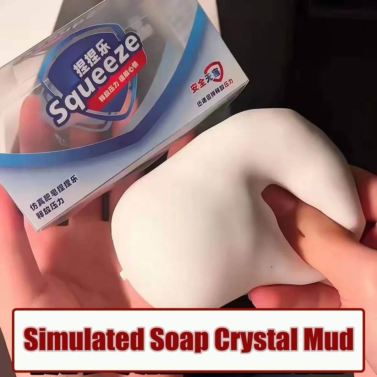 ASMR Crunchy Soap Ball Squishy - Crystal Growing Kit recension och pris
