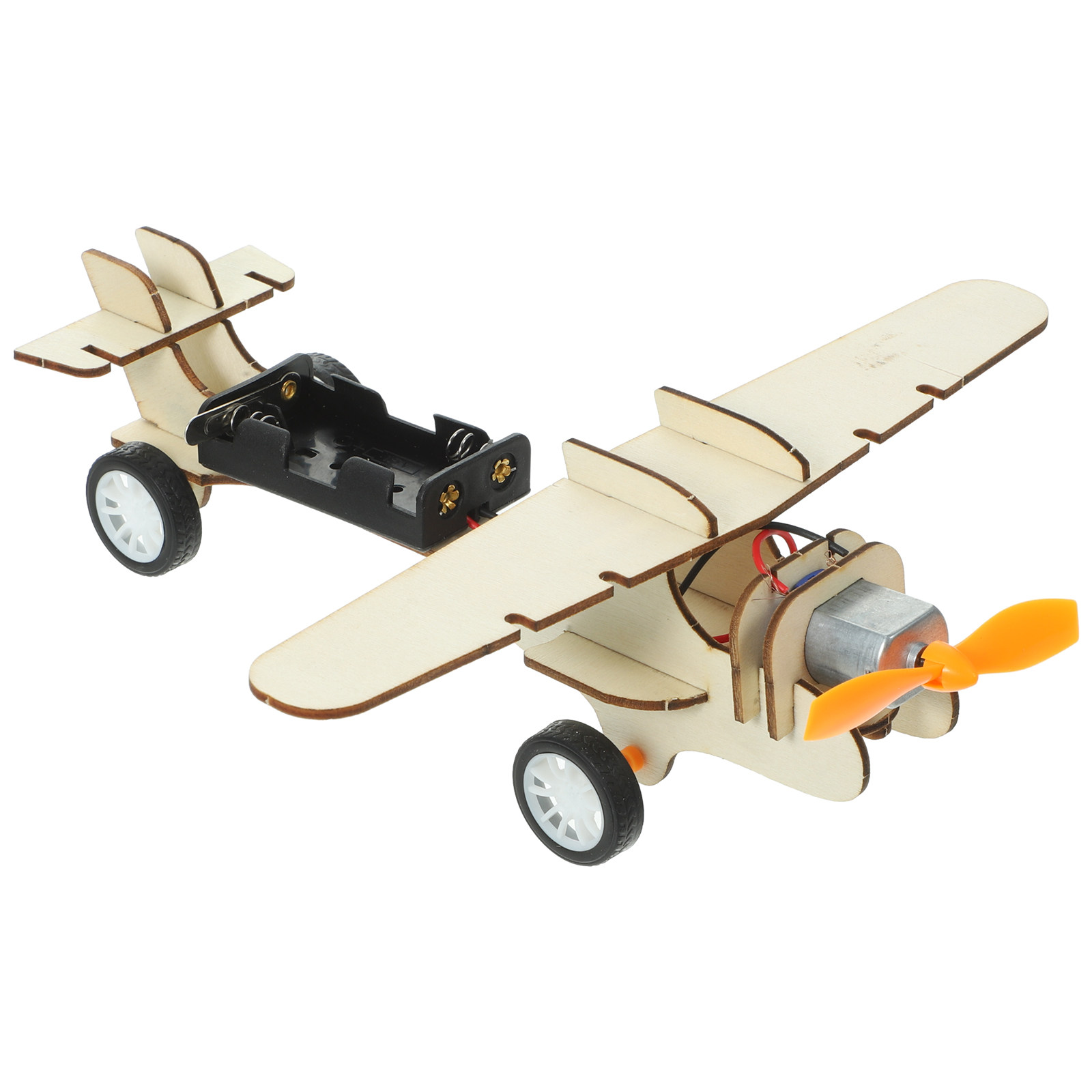 1Set Wooden Glider Plane DIY S - Science Project Kit recension och pris