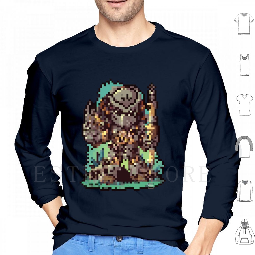 Pixel Hoodies Long Sleeve 80s  - Science Hunter recension och pris