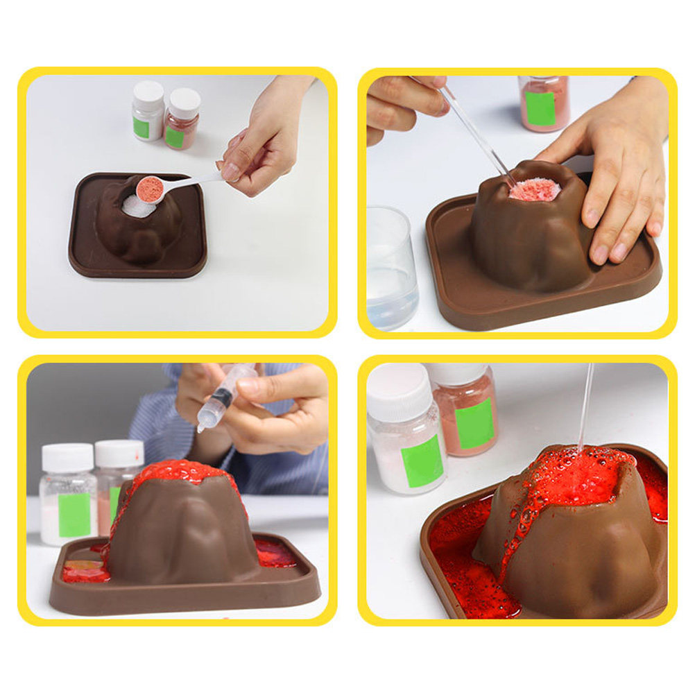 10Pcs High-Quality Volcano Sci - Science Project Kit recension och pris