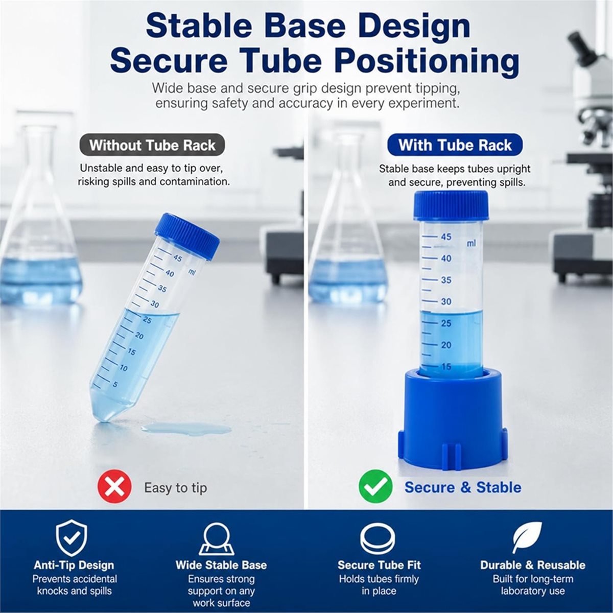 A1380K Centrifuge Tube Rack, P - Hobby Science Lab recension och pris