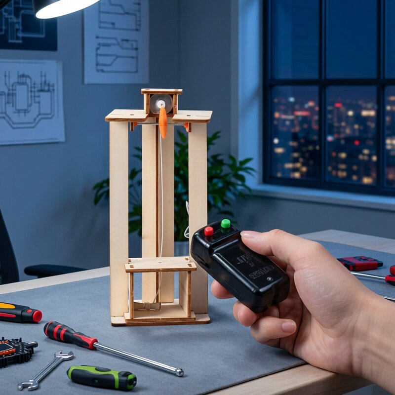 DIY Electric Elevator Lift Mod - Science Nature recension och pris