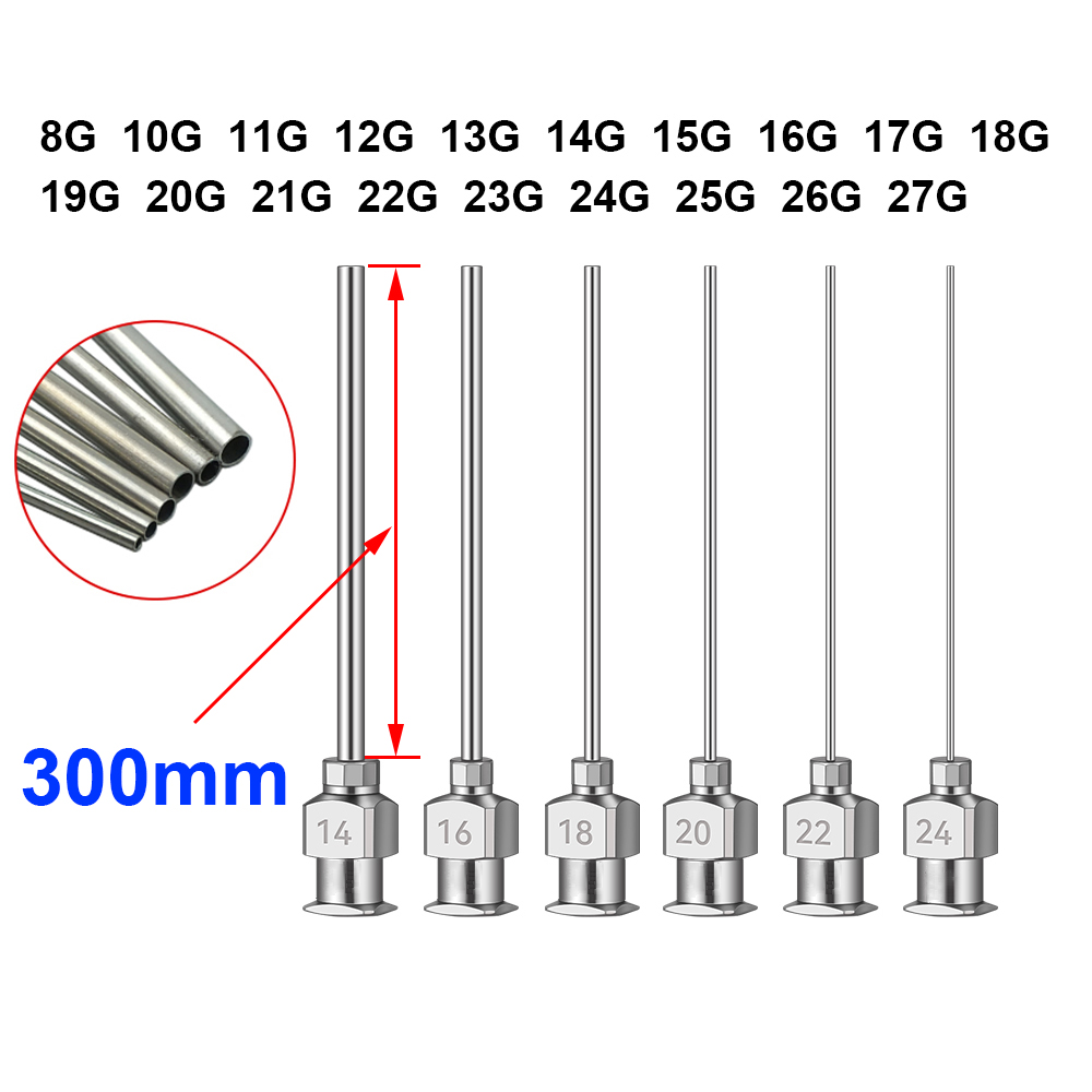 12pcs SUS304  300mm Long Blunt - Hobby Science Lab recension och pris