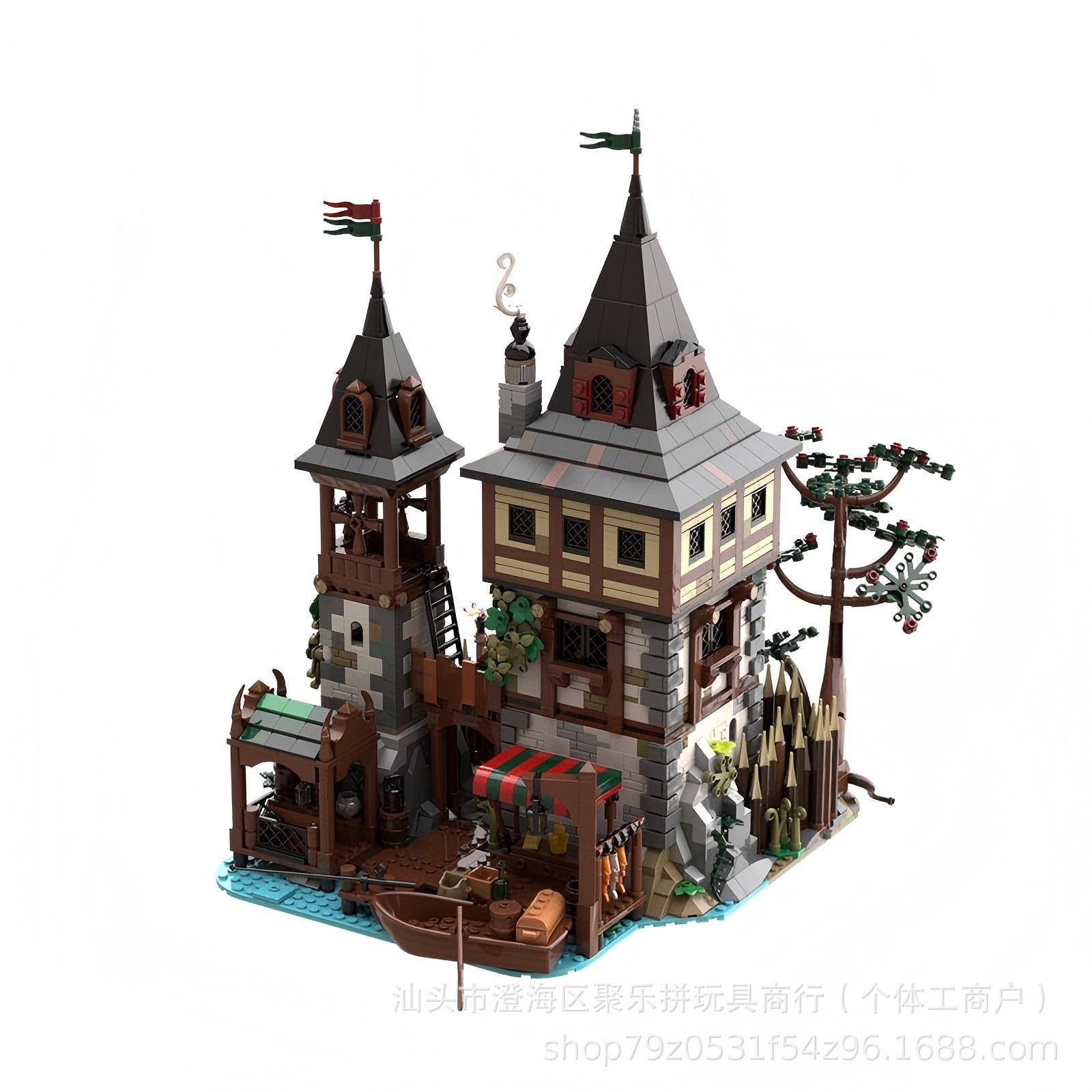 MOC Bear King Castle Mosaic Bu - Hobby Is Science recension och pris