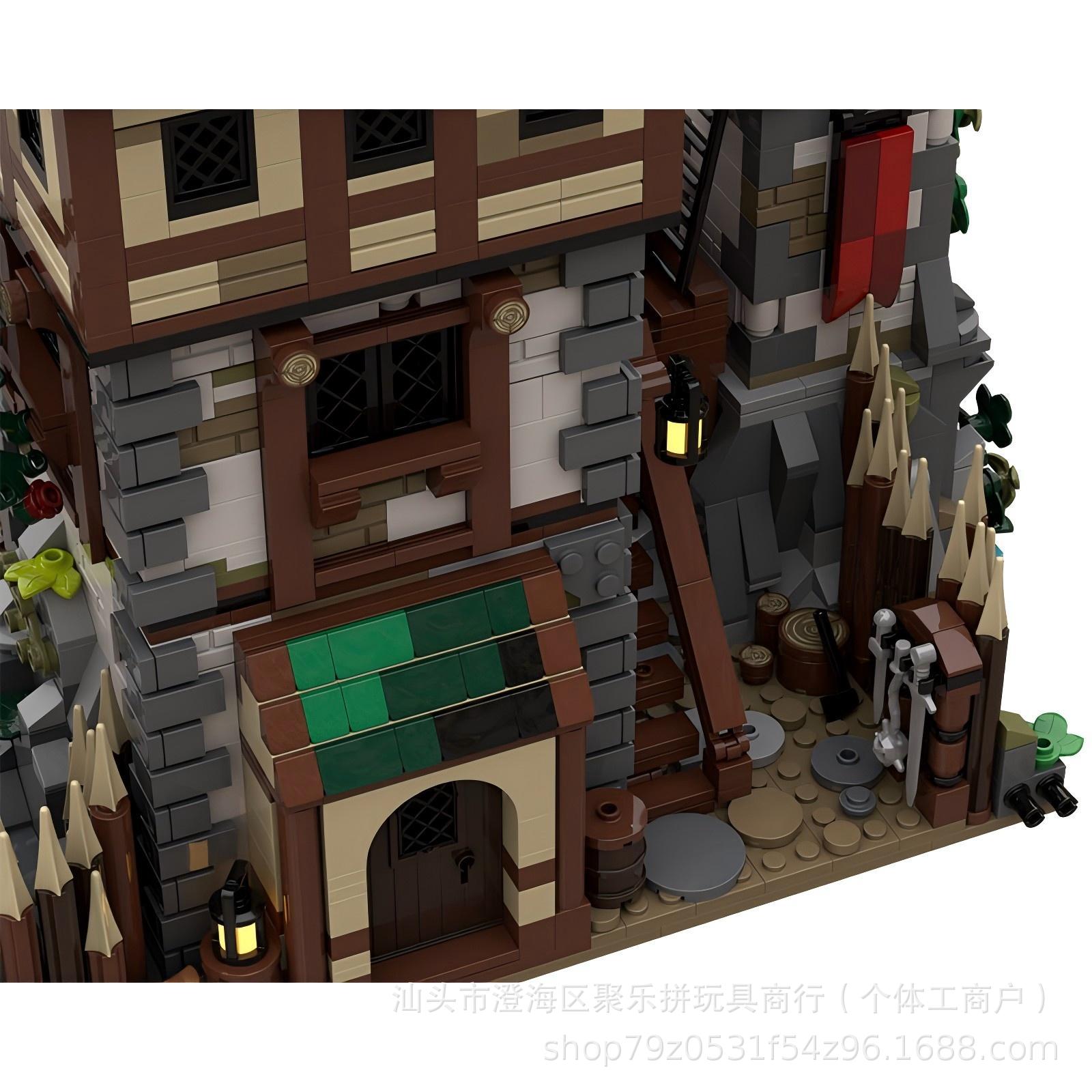 MOC Bear King Castle Mosaic Bu - Hobby Is Science recension och pris