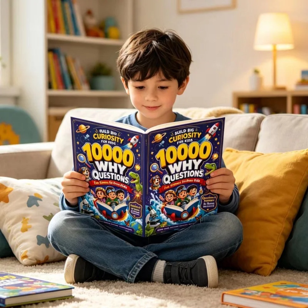 10000 Why Questions Kids Scien - Science Nature recension och pris