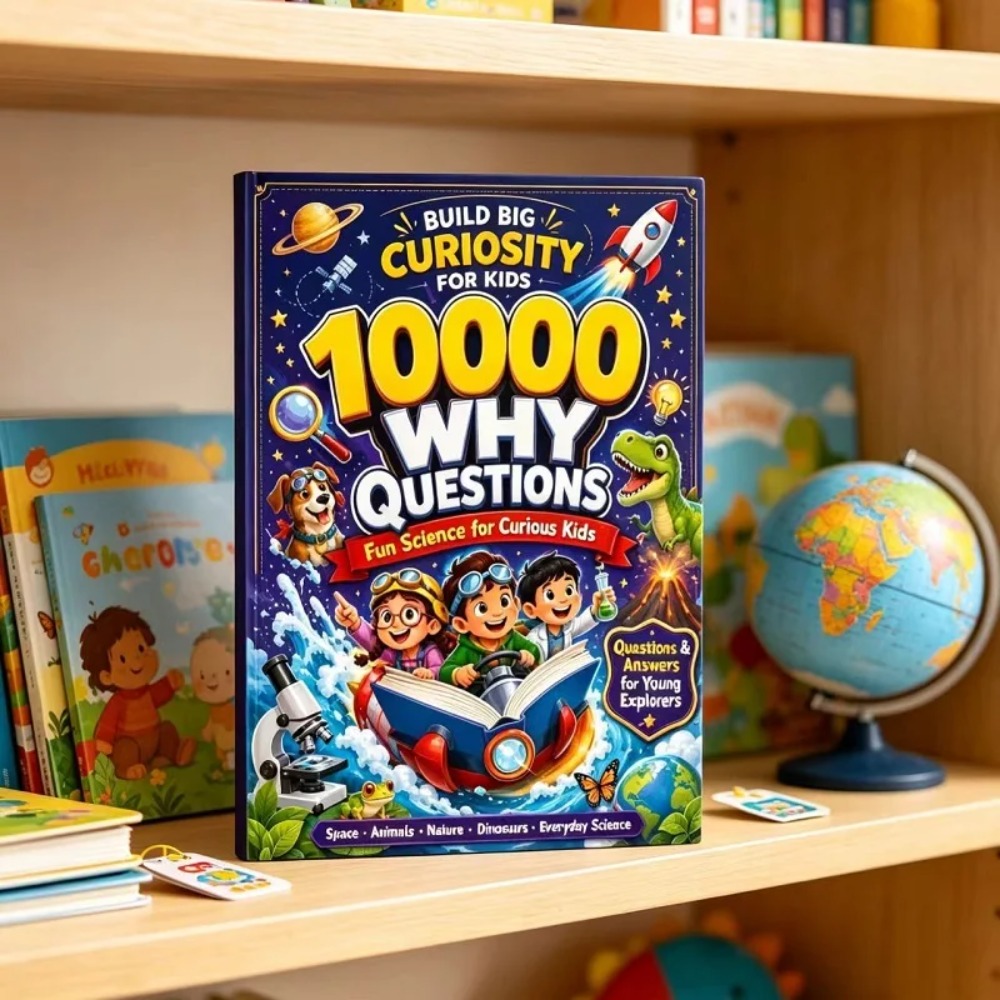 10000 Why Questions Kids Scien - Science Nature recension och pris