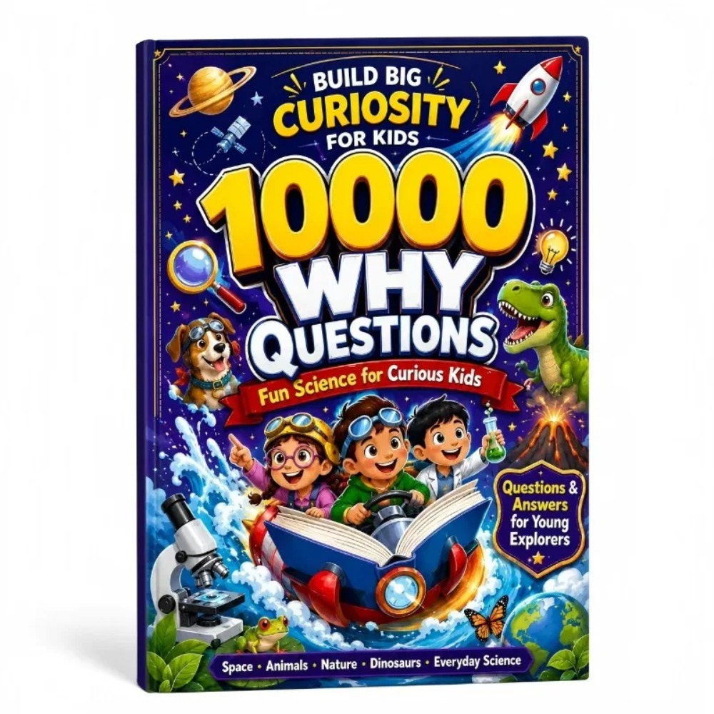 10000 Why Questions Kids Scien - Science Nature recension och pris