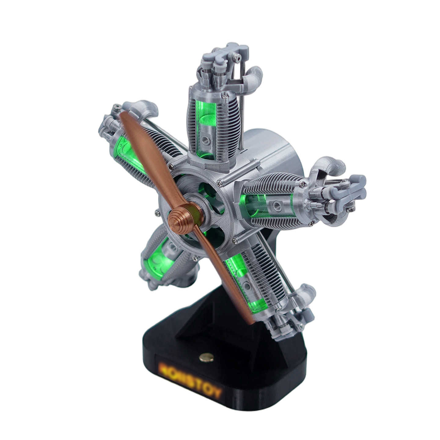 1:5 Scale 5-Cylinder 4-Stroke  - Hobby Is Science recension och pris