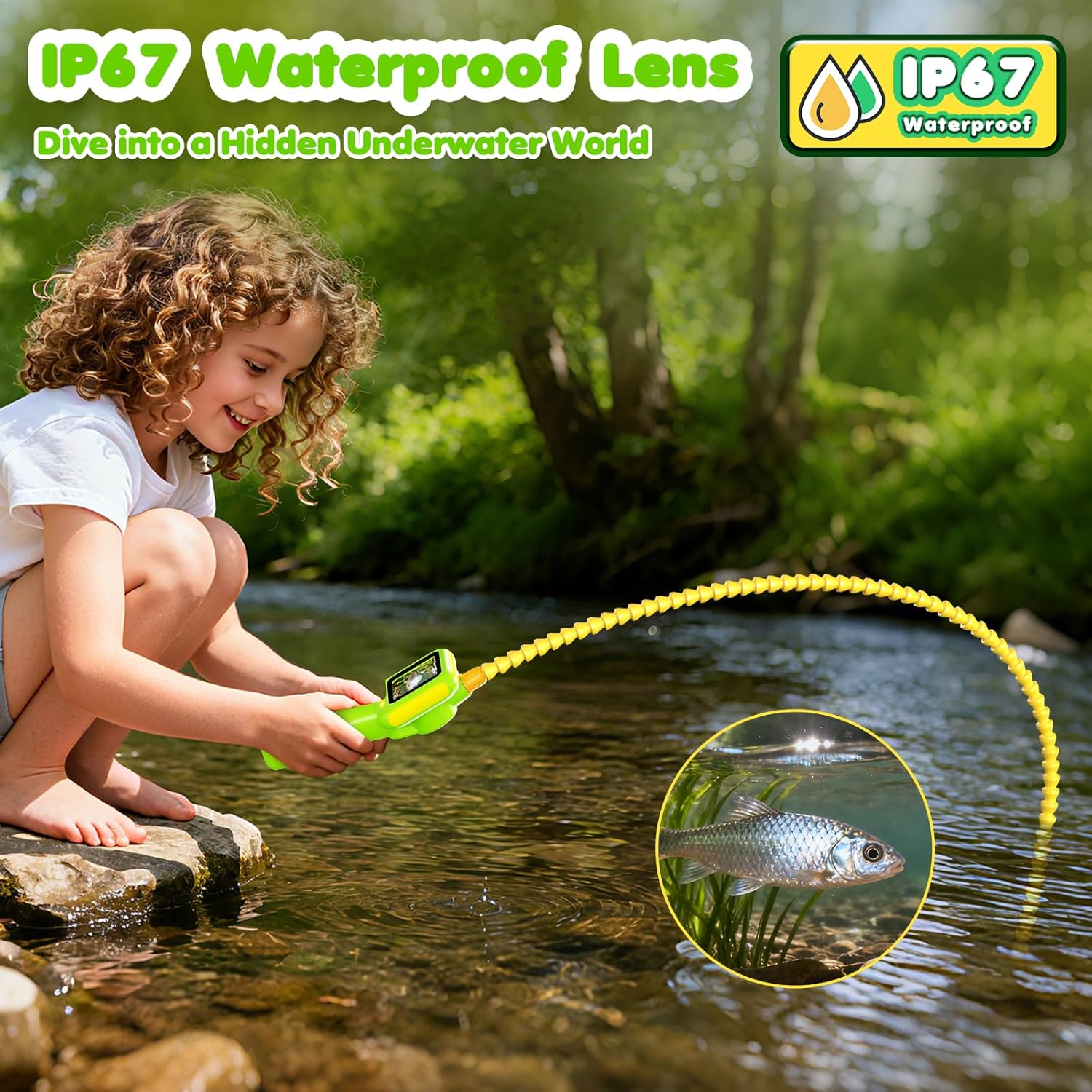 Endoscope for Kids, Borescope  - Science Nature recension och pris
