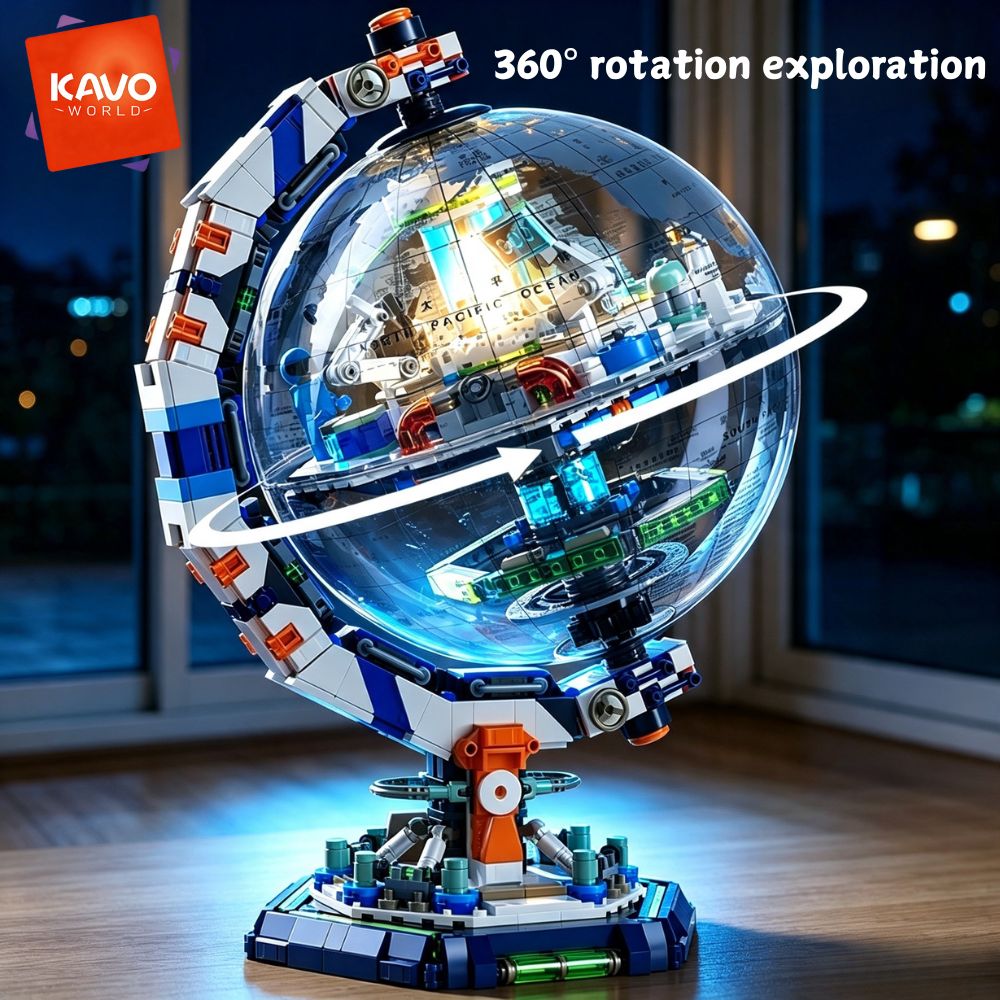 KAVOWORLD 1793pcs Space Statio - Hobby Science Lab recension och pris