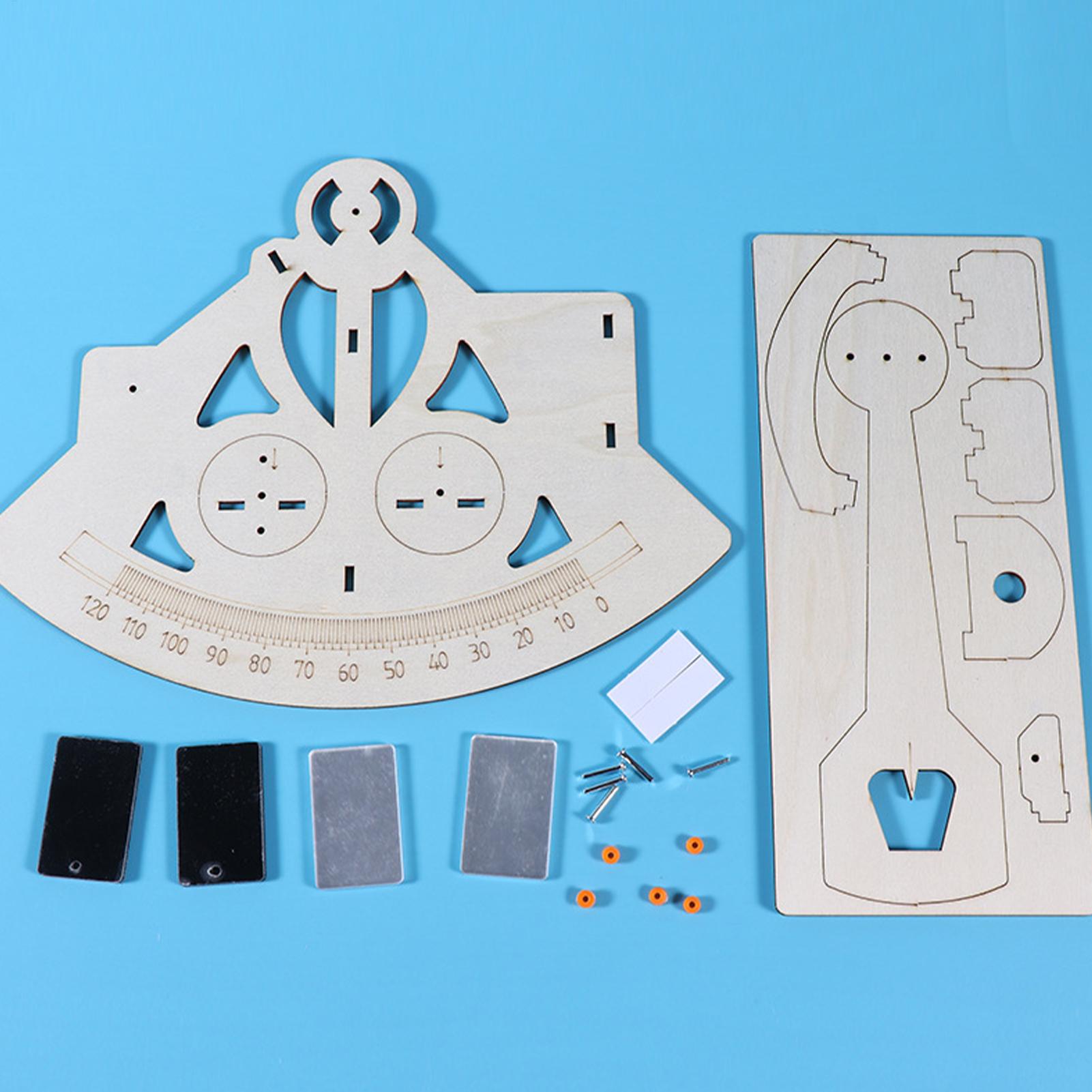 Wooden DIY Sailor Sextant Mode - Science Project Kit recension och pris