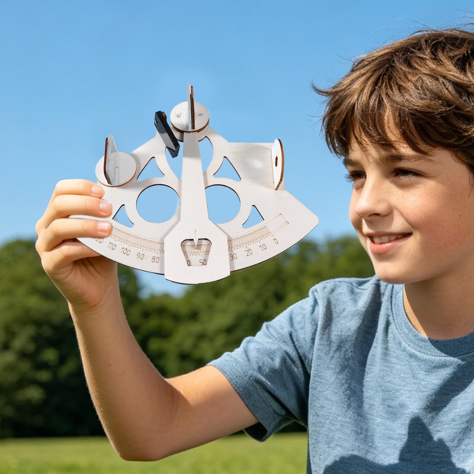 Wooden DIY Sailor Sextant Mode - Science Project Kit recension och pris