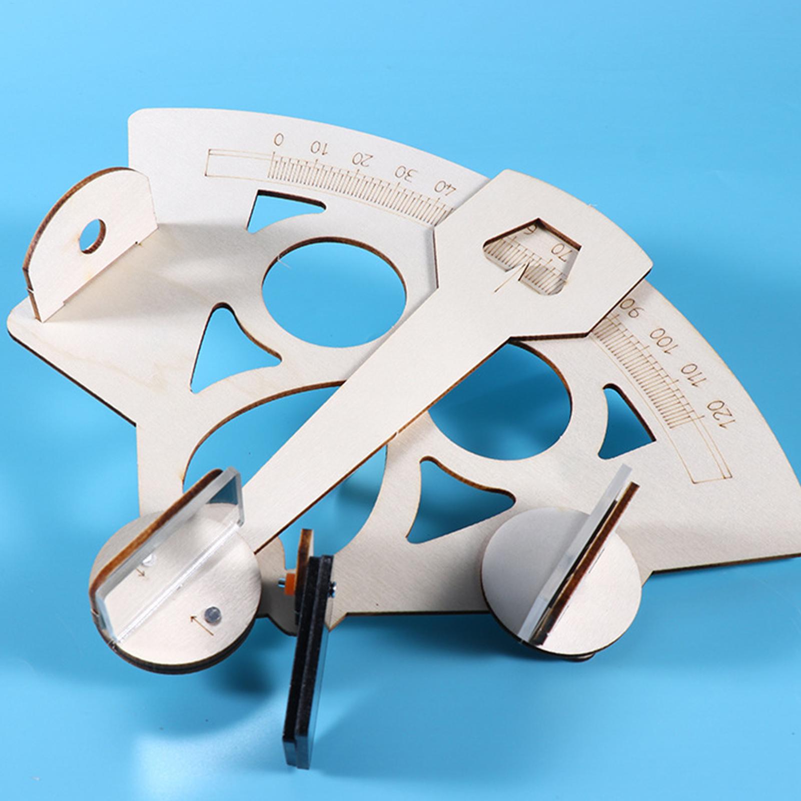 Wooden DIY Sailor Sextant Mode - Science Project Kit recension och pris