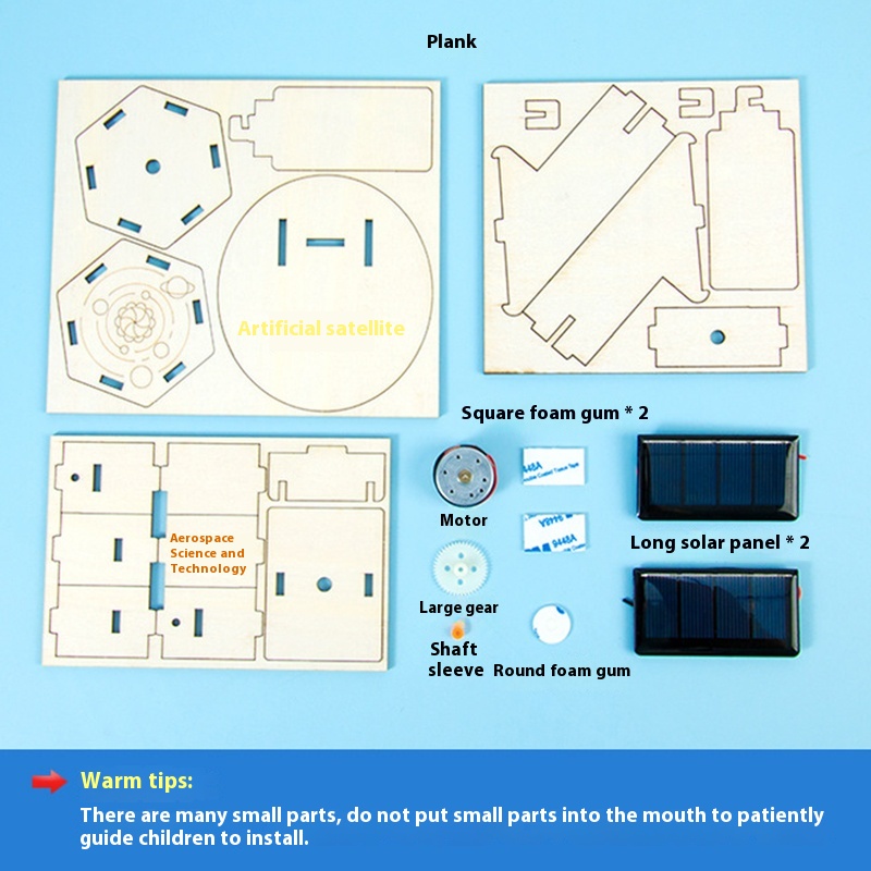 DIY Solar Satellite Artificial - Science Nature recension och pris