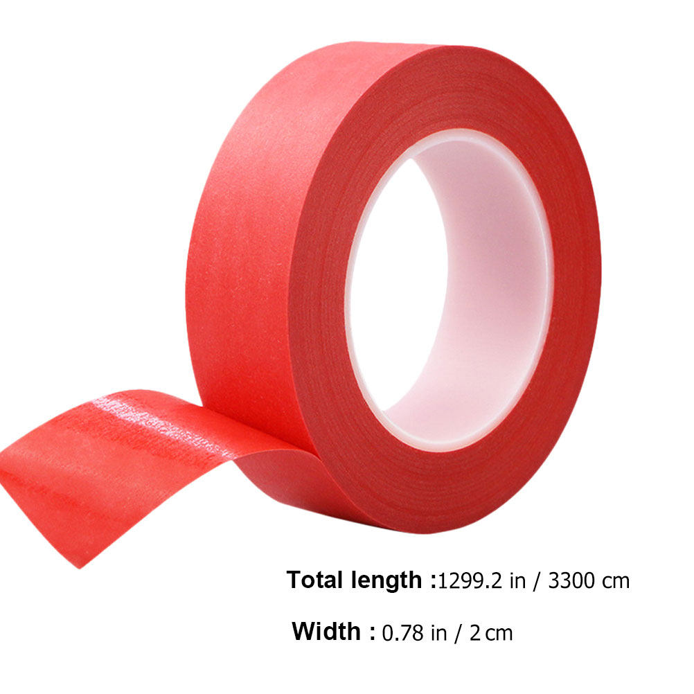3 Red Masking Tape High Temper - Science Project Diy recension och pris