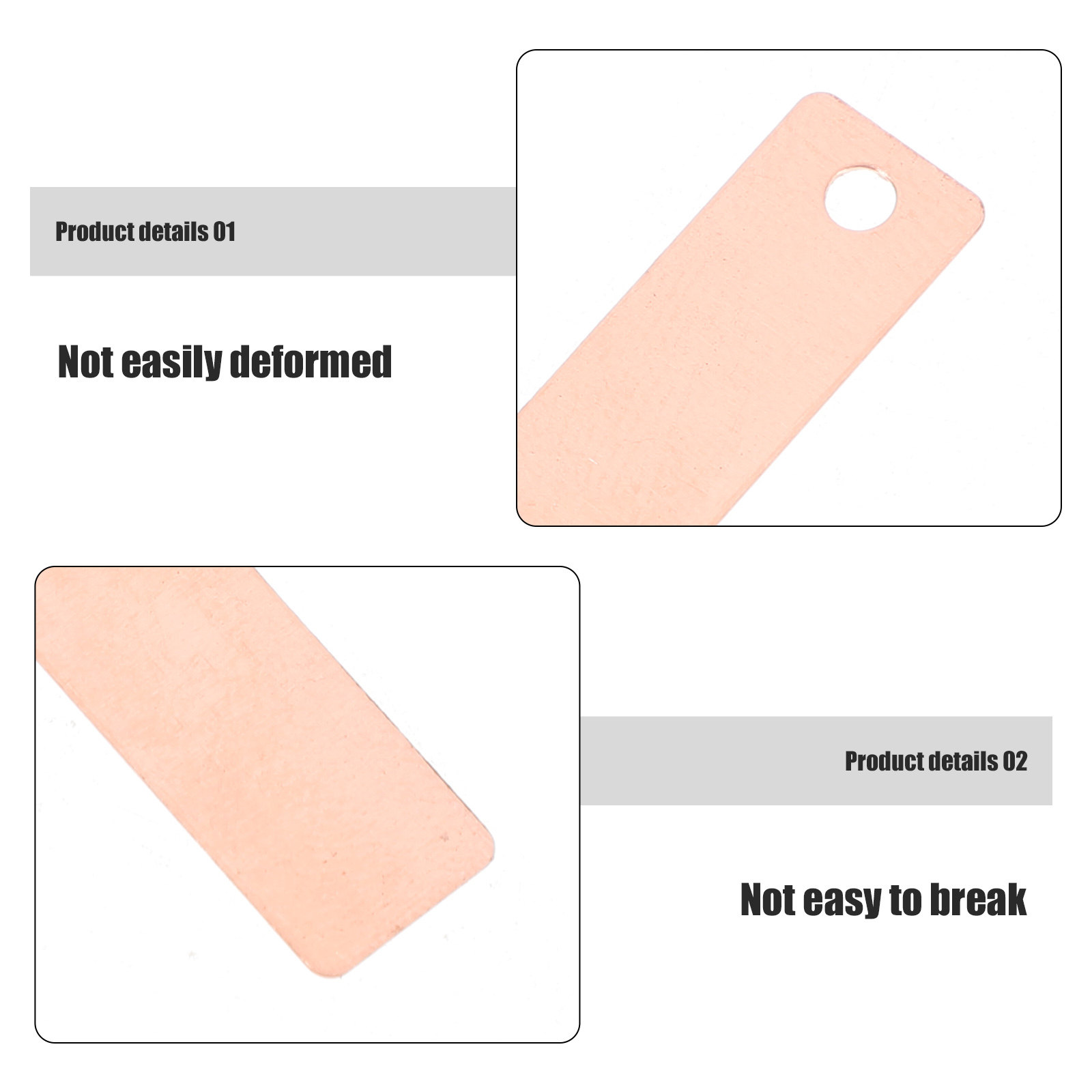 1Set Zinc Copper Electrode Str - Science Kit recension och pris