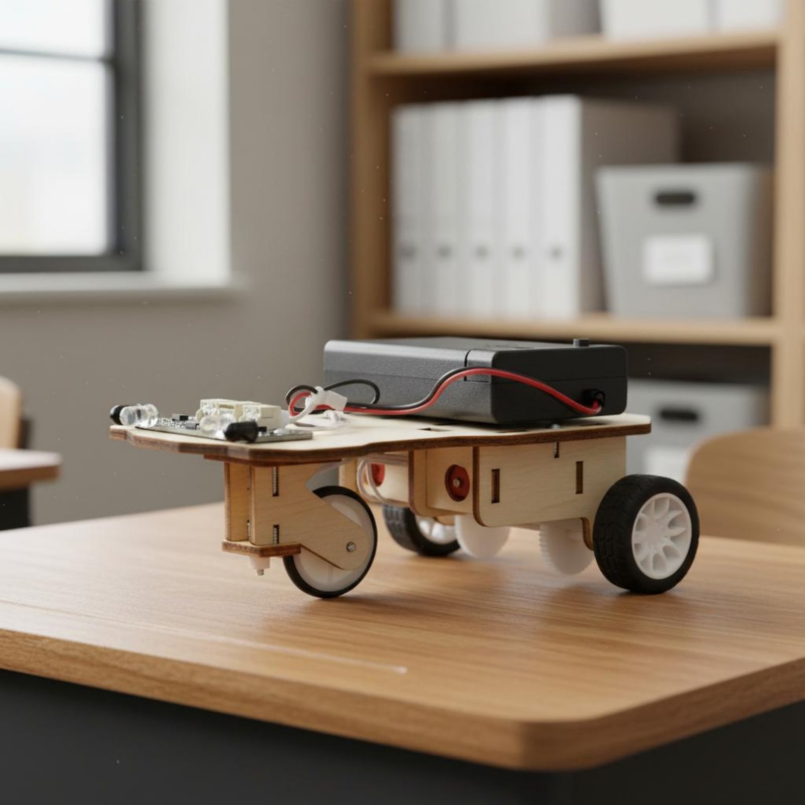Wooden Intelligent Vehicle Kit - Science Kit recension och pris
