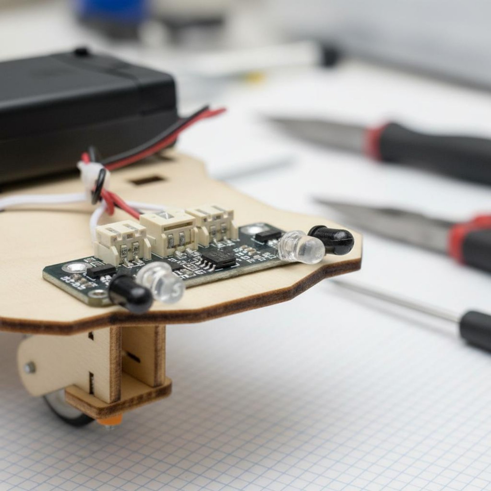 Wooden Intelligent Vehicle Kit - Science Kit recension och pris